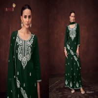 Vamika Mulberry Vol-1 Wholesale Heavy Viscose Rayon With Work Kurti With Pant And Dupatta