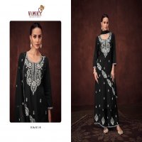 Vamika Mulberry Vol-1 Wholesale Heavy Viscose Rayon With Work Kurti With Pant And Dupatta