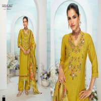 Lily And Lali Mishka Wholesale Embroidery And Handwork Kurti With Pant And Dupatta