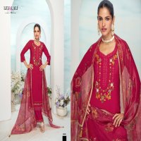 Lily And Lali Mishka Wholesale Embroidery And Handwork Kurti With Pant And Dupatta