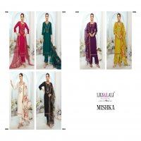 Lily And Lali Mishka Wholesale Embroidery And Handwork Kurti With Pant And Dupatta