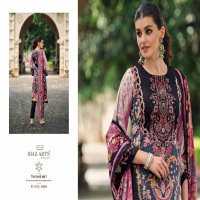 Riaz Arts Musafir Vol-19 Wholesale Pure Karachi Lawn With Embroidery Work Dress Material