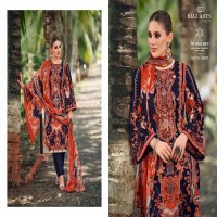 Riaz Arts Musafir Vol-19 Wholesale Pure Karachi Lawn With Embroidery Work Dress Material