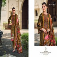 Riaz Arts Musafir Vol-19 Wholesale Pure Karachi Lawn With Embroidery Work Dress Material