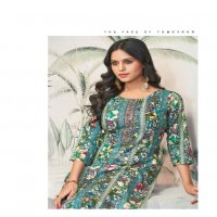 Radhika Lifestyle Alisha Vol-2 Wholesale Liva Approved Reyon Print With Work Long Kurtis