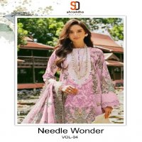 needle wonder vol 4 by shraddha designer cotton classic unstitch suits