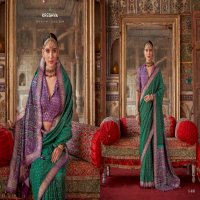 Kreshva Indrani Wholesale Super Pure Silk Party Wear Sarees Collection