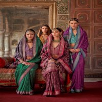 Kreshva Indrani Wholesale Super Pure Silk Party Wear Sarees Collection