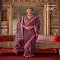Kreshva Indrani Wholesale Super Pure Silk Party Wear Sarees Collection