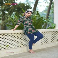 Tips And Tops Cotton Shorties Vol-6 Wholesale Premium Cotton Flex Print Short Tops