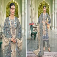 Pakiza Prints Muskan Vol-51 Wholesale Royal Crepe With Work Dress Material