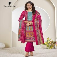 Farida Fab Naira Vol-11 Wholesale Pure Cotton With Digital Print Dress Material