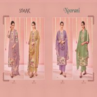 Glossy Simar Noorani Wholesale Pure Viscose Muslin With Handwork Suits
