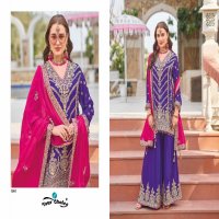 Your Choice Monalisa Wholesale Staight Sharara Free Size Stitched Suits