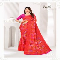 Ruchi Star Chiffon 177 Wholesale Chiffon Fabrics Printed Ethnic Sarees