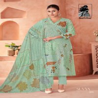 Sahiba Suvya Wholesale Pure Cotton Lawn With Hand Work Salwar Suits
