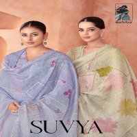 Sahiba Suvya Wholesale Pure Cotton Lawn With Hand Work Salwar Suits