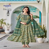 Radhika Lifestyle Swara Vol-1 Wholesale Flair Top With Pant And Dupatta
