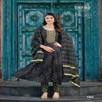 Radhika Lifestyle Swara Vol-1 Wholesale Flair Top With Pant And Dupatta
