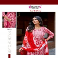 Mystic 9 Rubina Vol-7 Wholesale Straight Cut Kurti With Pant And Dupatta