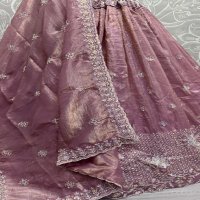 Anjani Art D.no 2814 Wholesale Gold Crush Fabrics Designer Lehenga Choli