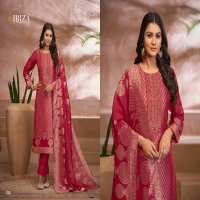Ibiza Sakhi Vol-8 Wholesale Pure Banglory Silk Jacquard Straight Suits