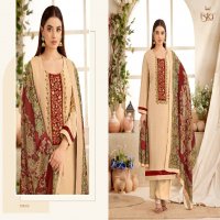 Esta Myra D.no 1003 Colour Wholesale Linen Tissue With Work Suits