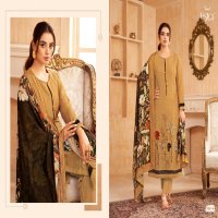 Esta Myra D.no 1001 Colour Wholesale Linen Tissue With Work Suits