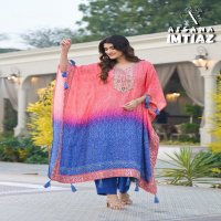 Afsana Imtiaz Wholesale Pure Muslin Viscose Kaftan Kurtis Combo