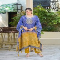 Afsana Imtiaz Wholesale Pure Muslin Viscose Kaftan Kurtis Combo