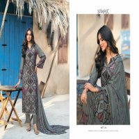 irha by glossy Simar popular design viscose muslin dress material