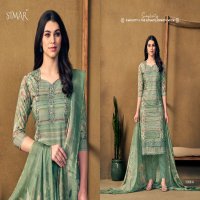 bani by glossy Simar lawn cotton 5008a-5008d fancy unstitch suit online