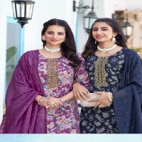 SEERAT VOL 10 BY RADHIKA LIFESTYLE FANCY STRAIGHT KURTI WITH PANT AND NAZNEEN DUPATTA