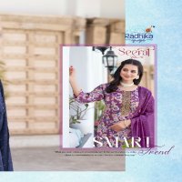 SEERAT VOL 10 BY RADHIKA LIFESTYLE FANCY STRAIGHT KURTI WITH PANT AND NAZNEEN DUPATTA