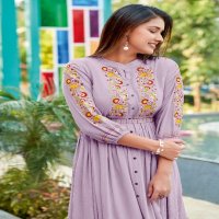 Kadlee Aashmin Vol-2 Wholesale Wrinkle Reyon Flair Concept Kurtis