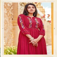 Kadlee Aashmin Vol-2 Wholesale Wrinkle Reyon Flair Concept Kurtis