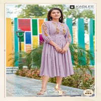 Kadlee Aashmin Vol-2 Wholesale Wrinkle Reyon Flair Concept Kurtis