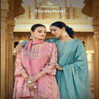 Nishant Shymphoni Wholesale Pure Viscose Simer With Handwork Dress Material