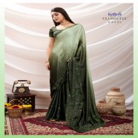 Sethnic Glossette Deliciae Wholesale Party Wear Indian Sarees
