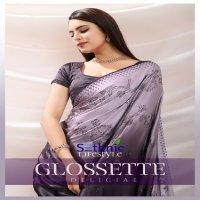 Sethnic Glossette Deliciae Wholesale Party Wear Indian Sarees
