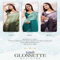 Sethnic Glossette Deliciae Wholesale Party Wear Indian Sarees