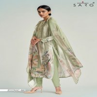 Sarg Zeenat Cotton Edition Wholesale Pure Cotton Lawn With Hand Work Salwar Suits