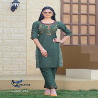 Seriema Kumb Westin Vol-2 Wholesale Cotton Denim With Work Kurti With Pant