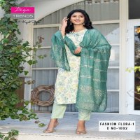 Diya Trends Fashion Flora Vol-1 Wholesale Readymade 3 Piece Salwar Suits Combo