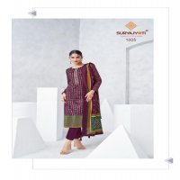 Suryajyoti launch kilory vol 1 zam satin unstitch suit for womens