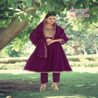 Mystic 9 Nargis Vol-1 Wholesale Alia Cut Kurtis With Pant And Dupatta