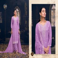 gianna by fourdots viscose galss organza popular design unstitch suits