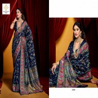 Shubh Shree Pashmina Vol-2 Wholesale Velvet Tusser Silk Ethnic Sarees