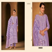 Radhika Azara Banarasi Adha Vol-3 Wholesale Cotton Jacquard With Work Dress Material