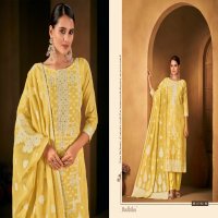 Radhika Azara Banarasi Adha Vol-3 Wholesale Cotton Jacquard With Work Dress Material